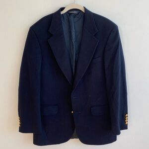 Lands End Crotti Cashmere Men’s Blazer Sport Coat‎